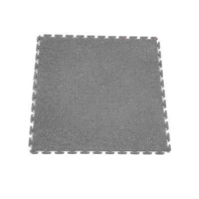 China Garage Floor Commercial Vinyl PVC Waterproof Interlocking Tiles For Workshop for sale