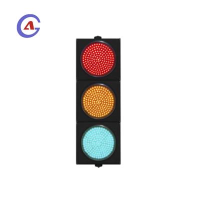 China Road Safety Led Warning Lights 8 inch IP 65 waterproof led full ball sreen senal de trafico semaforo traffic signal light for sale