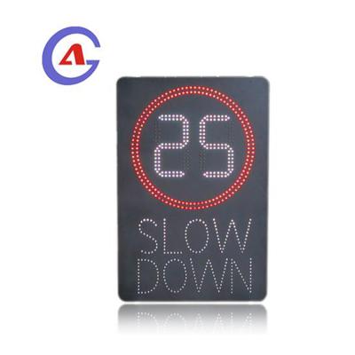 China Safety Caution Sign High Brightness Variable Measuring Led Solar Rader Speed Sign Traffic Warning Slow Down Sign for sale