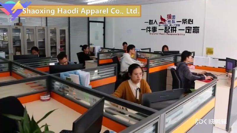 Verified China supplier - Shaoxing Haodi Apparel Co., Ltd.