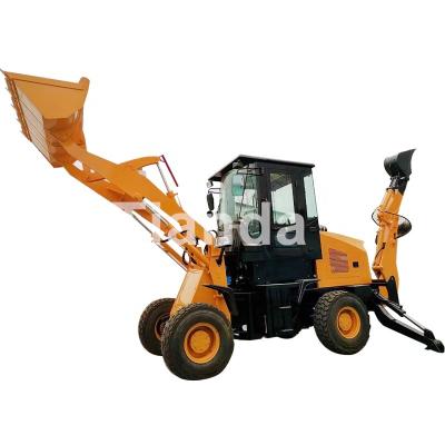 China Contruction QZ15-10 WHEEL BACKHOE LOADER for sale