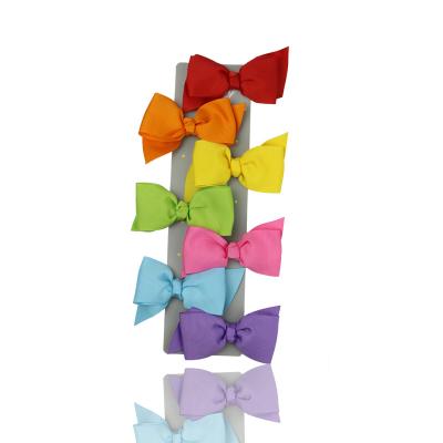 China Eco-friendly Bargain Price Ribbon Hair Bows Clips For Girls Toddlers Teens Children Kids for sale