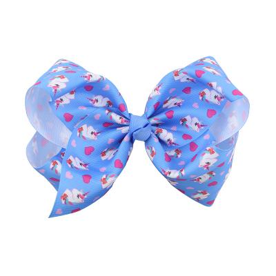 China New Design Eco-friendly Fashionable Custom Design Hair Clips Ribbon 8 Inch For Women Good Quality Hair Clips for sale