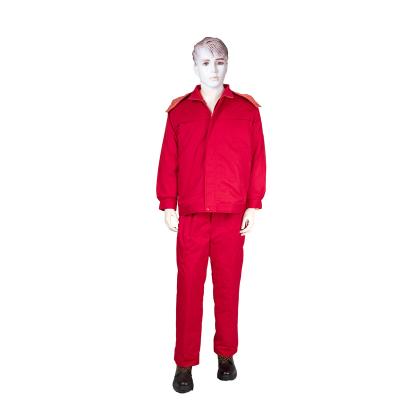 China Other Workwear Thickened Hooded Coveralls Winter Warm Double Sleeves Long Coveralls for sale