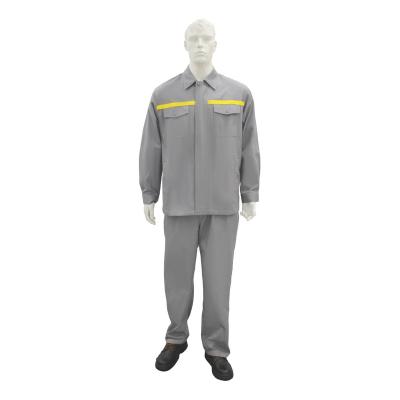 China Spring and autumn anti-static long-sleeved anti-static work clothes with reflective brand work protective clothing for sale