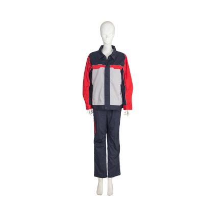 China Custom Summer Long Sleeve Uniform Engineering Worker Rip-Stop Safety Anti-Static Workwear for sale