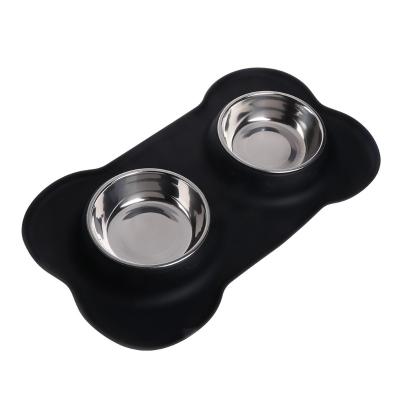 China Manufacturer Hot Sale Luxury Sustainable Silicone Pet Food Bowl for sale