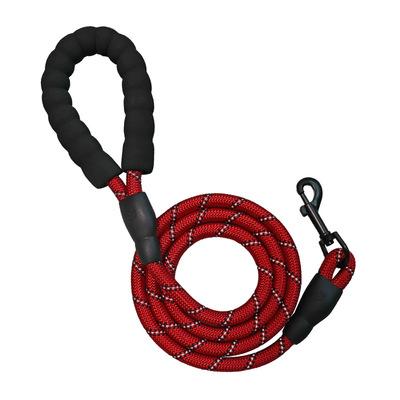 China Factory Direct Sales Padded Fashion Thoughtful Hands Free Nylon Pet Lead Rope Dog Leash for sale