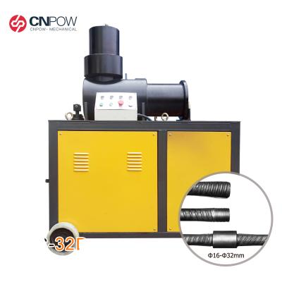 China Building Material Stores CNPOW Horizontal Radial Rebar Forging Boring Machine for sale