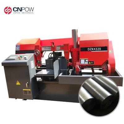 China Construction worksÂ   CNPOW Steel Bar Strip Saw Cutting Machine GQ 50 for HDPE Pipe Cutting for sale