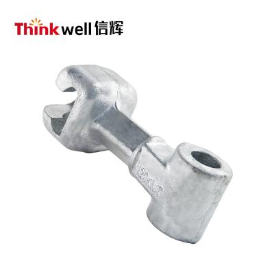 China High Quality Electric Power Insulator Forging Galvanized Pipe Fitting Ball Orbit Clevis Overhead Eye for sale