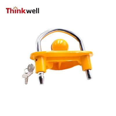 China 50mm European Standard Straight Trailer Coupler Thinkwell 50mm Hitch Ball Tongue Trailer Hitch Ball Coupler for sale