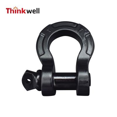 China Towing Parts New Design Forged Steel Heavy Duty Winch Shackle Screw Bollard 3/4