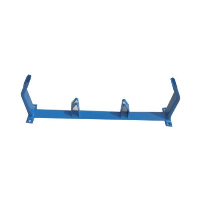 China Industry Belt Conveyor Bowl Waiting Roller Station Support Frame Bracket for sale