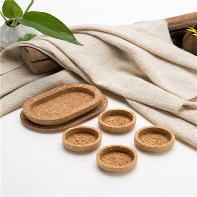 China 2021 Factory Degradable OEM Factory Cork Coaster Degradable Glass Cup Holder For Home Decoration for sale