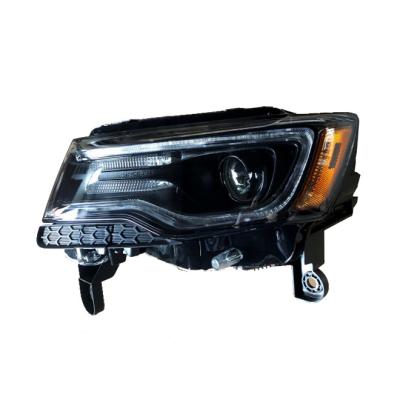 China Long Life Head Light Car Accessories Halogen HEAD LAMP Car Light Lamp Headlights For Jeep Grand 2017+ cherokee for sale