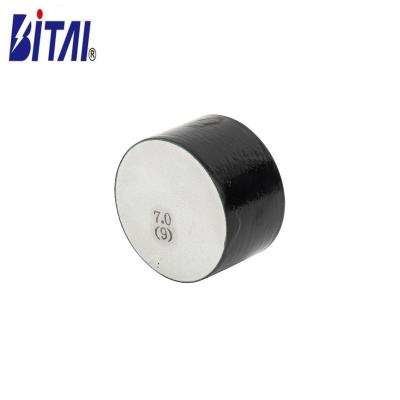 China Surge Arrester Core Disc Metal Oxide Zinc Oxide Varistor MOV Block For Lightning Resistor for sale