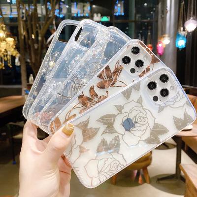 China Unique Aesthetic Mobile Phone Case Cover Clear Phone Case For Case 12mini For IPhone7 8plus X 11 12 pro xs max max for sale