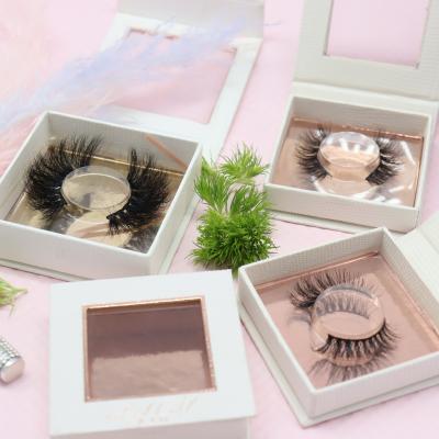 China 100% Mink Fur Lashes Full Strip Lashes Seller Provide 3D/25mm 100% Real Mink Lashes Customized Packing Boxes for sale