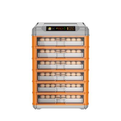 China Farms 6 Layers 384 Capacity Hatching Machines Full Automatic Egg Incubator for sale