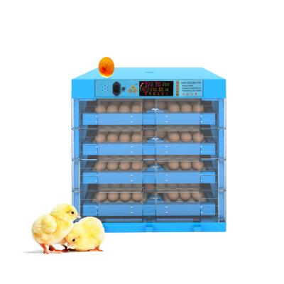 China Fully Automatic Automatica Egg Turning System 4 Layers 256pcs Poultry Egg Incubator for sale