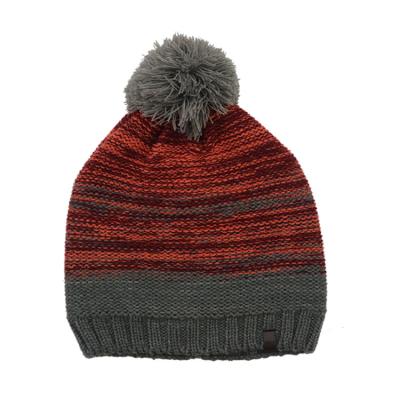 China Wholesale COMMON Beanie Hats Custom With Acrylic Jacquard Knitted Pom Winter Poms for sale