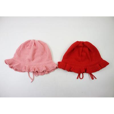 China Lovely JOINT String Kids Beanie Hats Winter Knit Hats Baby Hats for sale