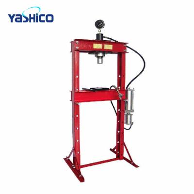 China High Quality Maintenance 20 Ton Hydraulic Shop Press With Gauge for sale