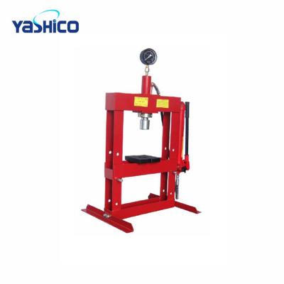 China Repair 10 High Quality Red Ton Machine Hydraulic Shop Press for sale