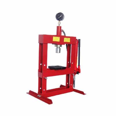 China High Quality Repair 10 Ton Hydraulic Shop Press With Measure for sale