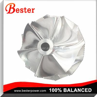 China K18 VF39 VF52 turbo billet wheel for Subaru Impreza WRX STI 6+6 blades compressor wheel for sale