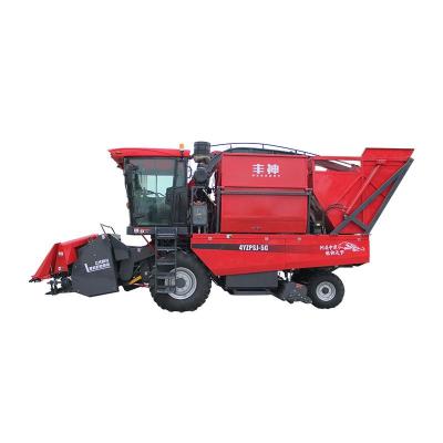 China Maize Factory Cheap Price Efficient Ear Stalk Silage Maize Combine Harvester for sale