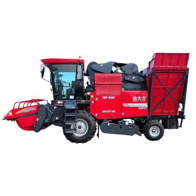 China Maize China 240HP 4Rows Used Self Propelled Harvesters Maize Maize Grain Harvester for sale