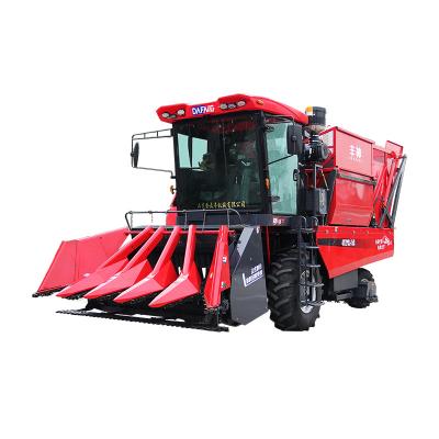 China Used Maize High Efficiency Maize Harvester 5 Rows Silage Harvester With Silage Collector for sale