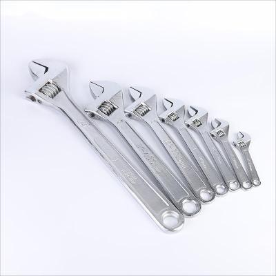 China Adjustable Spanner Wrench Chrome VanadiumChrome ALLOY Finishing Alloy Steel GS Standard Auto Pipe Repair Tools for sale