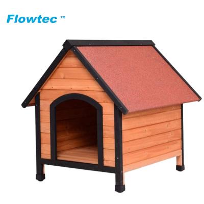 China Four Seasons Cat Kennel Cages Adjustable Feet Removable Floor Pet Kennel Dog Bed Waterproof Home Living Outdoor Wooden Shelter for sale