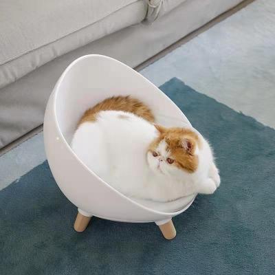 China Breathable Luxury Dogs Cat Nest Warm Kennel Kittens Sofa Beds Window Indoor Home Mats Cat Hammock Cat Round Bed House Small Pet Basket for sale