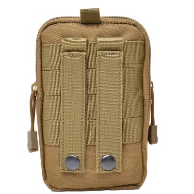 China Factory Outdoor Lightbare Molle Pouch EDC Waist Pack Custom Tactical Nylon Material Bag Nylon Material Compact Instrument Duty Belt for sale