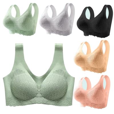 China 2020 factory price natural latex cup thai women bra wholesale high quality one piece seamless bra for sale