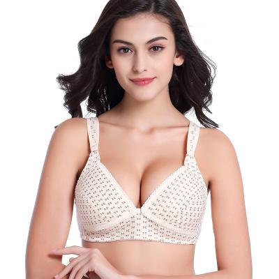 China Wholesale Breathable In Current Cheap Price Cotton Maternity Nursing Nursing Bra With Front Open Botton For Lady Custom for sale