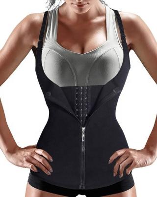 China Factory Direct Wholesale Antibacterial Plus Size Clothing Adjustable Three-breasted Corset Shoulder Zipper Corset Waist Body Shapers for sale