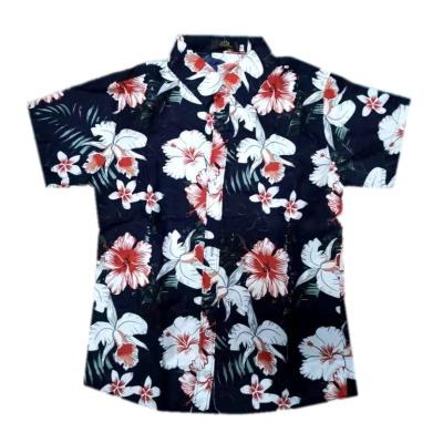 China Anti-pilling Classic Design Custom Wholesale Digital Printing Mens Man's Beach Shirt for sale