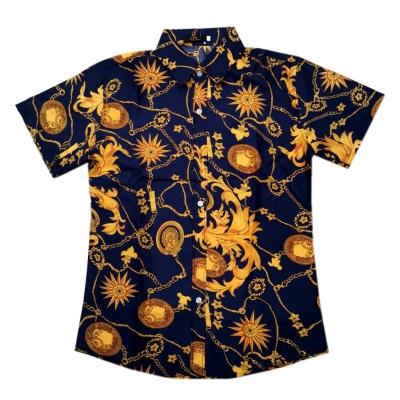 China Top Supplier Digital Wholesale Custom Printing Men's Anti-pilling One Printed Shirts For Men's Beach for sale