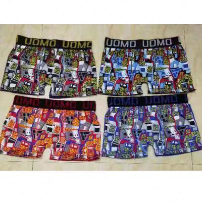 China Antibacterial Customized Wholesale Digital Printing 100% Board Mens Custom Mens Sport Underwear for sale