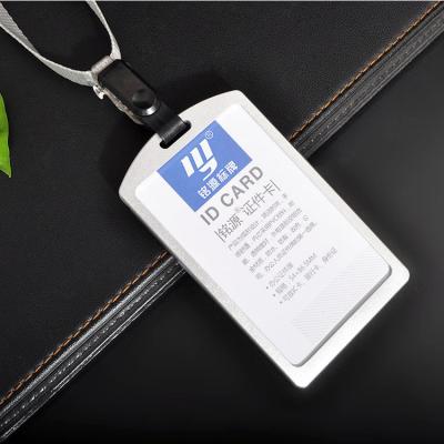 China OEM Durable Custom High Quality Hard Name Badge Holder Working Card ID Card Holder for sale