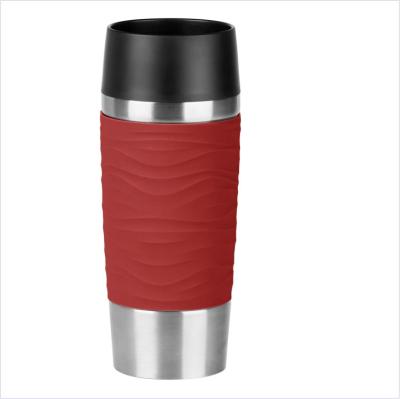 China Sustainable 2023 Custom Double Wall Vacuum Stainless Steel Coffee Travel Mug for sale