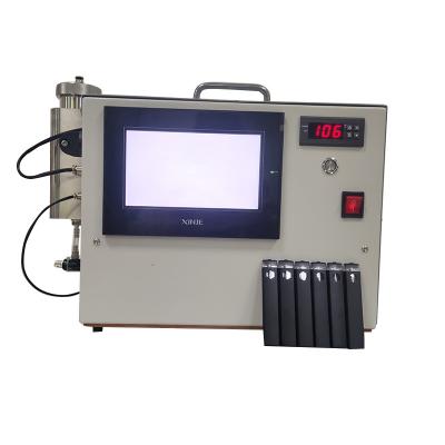 China Beverage Bechain Factory Price 200W Filling Machine Semi-automatic High Accuracy Liquid Filling Machine for sale