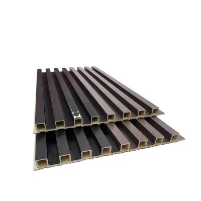 China Waterproof+ECO-Friendly Wholesale High Quality Fluted Wpc Exterior Waterproof Cladding Great Outdoor Wall Panel for sale