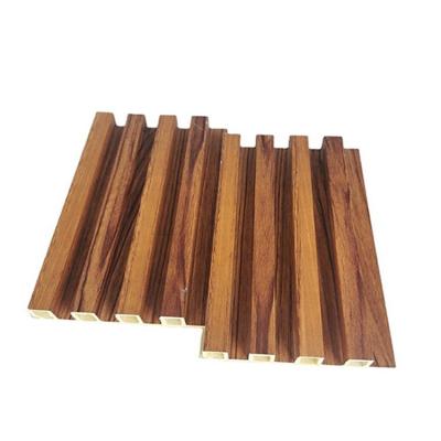 China Waterproof+ECO-Friendly New Arrivals Wholesale Acoustic Wood Veneer Slats Natural Oak Timber Wall Panels for sale