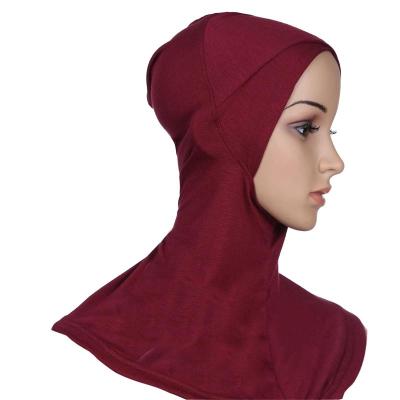 China Cotton Muslim Cotton Crossed Ninja Underscarf Crossover Under Scarf Hats HM204 for sale